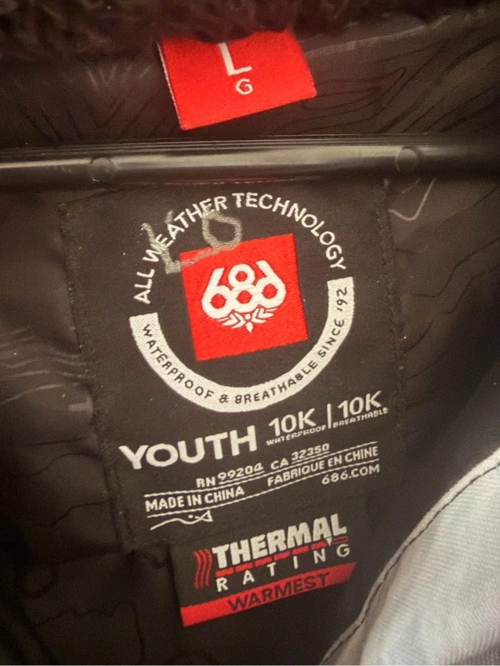 686 Boys Static Insulated Jacket | Crevasse